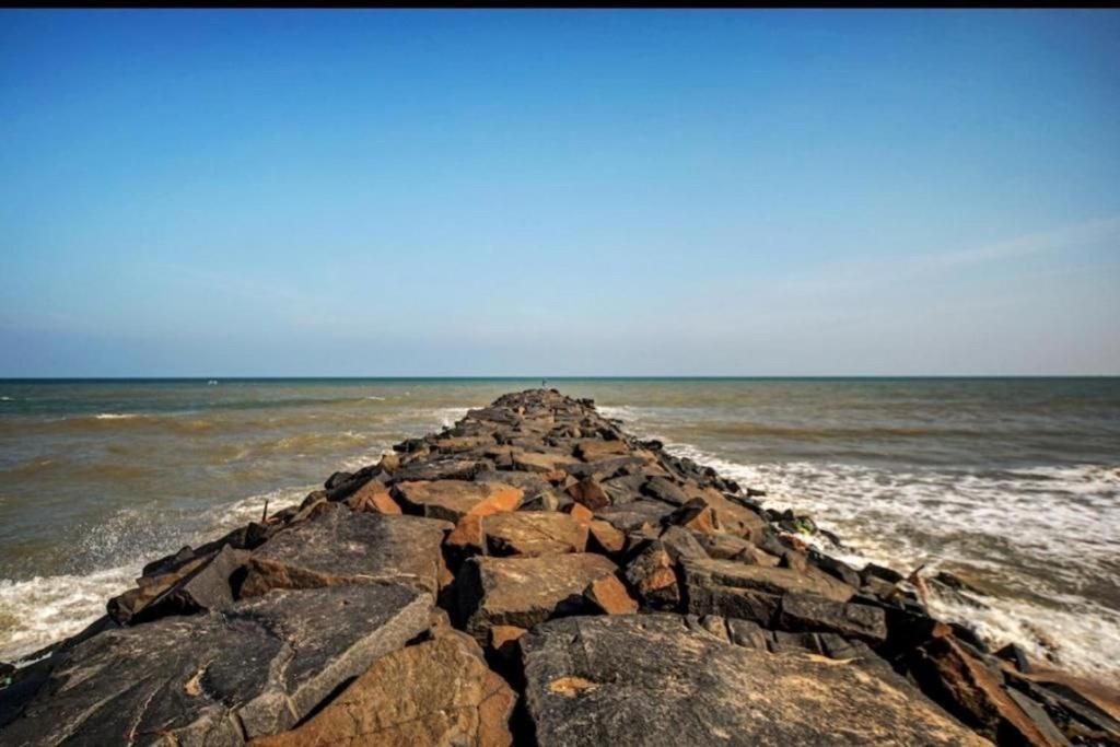 Serenity Bay Home Stay Pondicherry Bagian luar foto